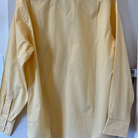 NEW- Jcrew Men Plaid Yellow Shirt Long Sleeve Button-Up. Size M - Picture 2 of 4